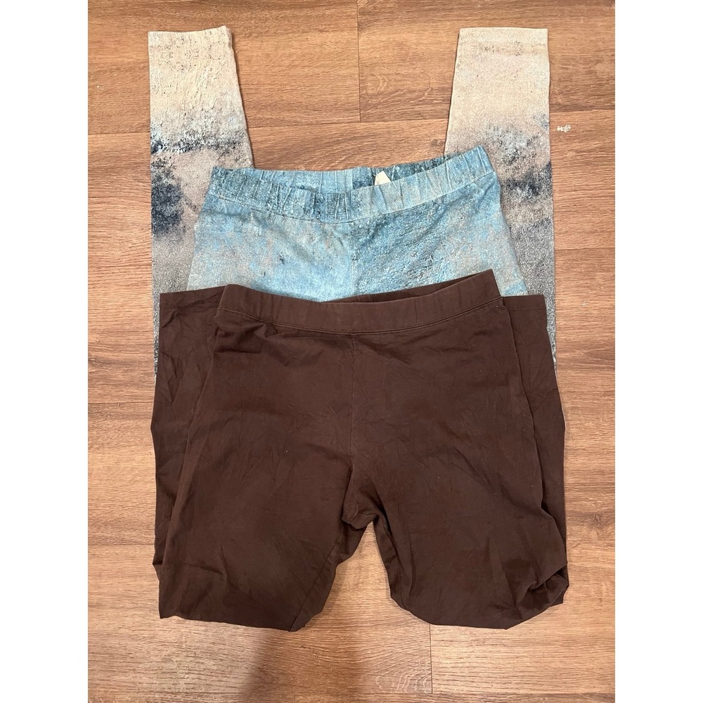 Soft Surroundings Size Medium Lot of 2 Leggings